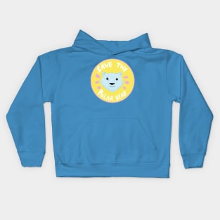 Save the Polar Bear Kids Hoodie